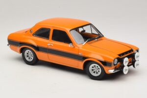 Ford Escort Mk1 RS1600 AVO Оранжев С Черни Райета Minichamps 1:18 100688104 Метал — снимка 6 от 8