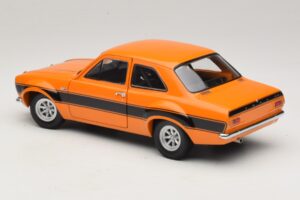 Ford Escort Mk1 RS1600 AVO Оранжев С Черни Райета Minichamps 1:18 100688104 Метал — снимка 7 от 8