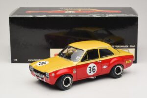 Ford Escort Mk1 TC #36 F. Gardner / D. Glemser Grand Prix der Tourenwagen 1968 Minichamps 1:18 100688136 Метал — снимка 8 от 8