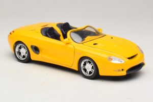 Ford Mustang Mach III Кабрио Жълт Maisto 1:18 32815 Метал — снимка 6 от 8