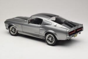 Ford Mustang Shelby GT500 Eleanor Сив Металик & Черен KK-Scale 1:12 KKDC120171 Метал — снимка 7 от 8