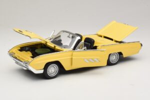 Ford Thunderbird Кабриолет Жълт Anson 1:18 30334-P1 Метал — снимка 2 от 8