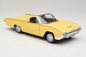 Ford Thunderbird Кабриолет Жълт Anson 1:18 30334-P1 Метал — снимка 6 от 8