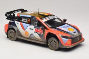 Hyundai i20 N Rally1 #1 T. Neuville / M. Wydaeghe Rally Portugal 2025 IXO 1:18 18RMC251B Метал — снимка 4 от 6