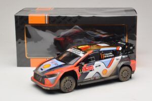 Hyundai i20 N Rally1 #1 T. Neuville / M. Wydaeghe Rally Portugal 2025 IXO 1:18 18RMC251B Метал — снимка 6 от 6