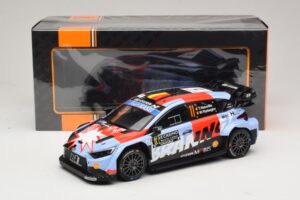 Hyundai i20 N Rally1 #11 T. Neuville / M. Wydaeghe Rally Monte Carlo 2026 IXO 1:18 18RMC270B Метал — снимка 6 от 6