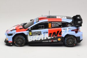 Hyundai i20 N Rally1 #16 A. Fourmaux / A. Coria Rally Monte Carlo 2026 IXO 1:18 18RMC270A Метал — снимка 3 от 6