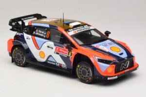 Hyundai i20 N Rally1 #8 O. Tanak / M. Jarveoja Rally Portugal 2025 IXO 1:18 18RMC251A Метал — снимка 4 от 6