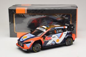 Hyundai i20 N Rally1 #8 O. Tanak / M. Jarveoja Rally Portugal 2025 IXO 1:18 18RMC251A Метал — снимка 6 от 6