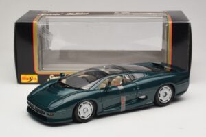 Jaguar XJ220 Зелен Металик Maisto 1:18 31807 Метал — снимка 8 от 8