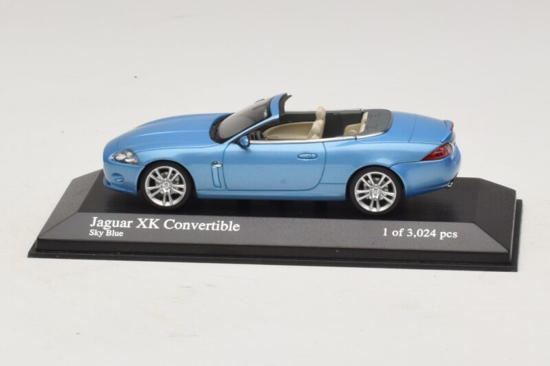 Jaguar XK X150 Кабриолет Светлосин Металик Minichamps 1:43 400130530 Метал