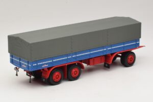 Kassbohrer 3-Achs Син Черен Minichamps 1:43 439161090 Метал — снимка 2 от 6