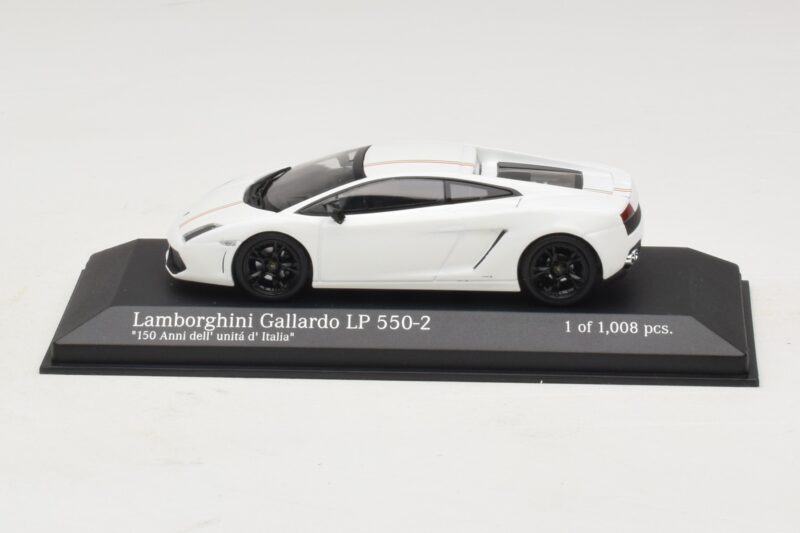 Lamborghini Gallardo LP550-2 Tricolore Бял Minichamps 1:43 400103801 Метал