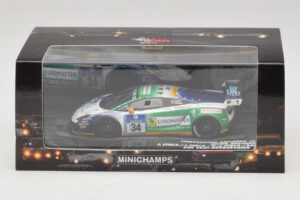 Lamborghini Gallardo LP600 GT3 #34 Reiter Engineering H-J. Stuck 24 Hours of Nurburgring 2011 Minichamps 1:43 437111284 Метал — снимка 5 от 5