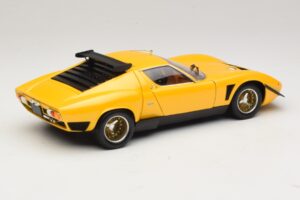 Lamborghini Miura SVR Жълт & Черен Kyosho 1:18 08319GY Метал — снимка 3 от 8