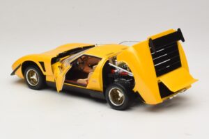 Lamborghini Miura SVR Жълт & Черен Kyosho 1:18 08319GY Метал — снимка 5 от 8