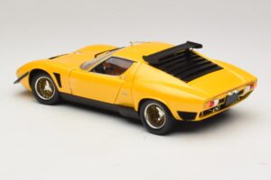 Lamborghini Miura SVR Жълт & Черен Kyosho 1:18 08319GY Метал — снимка 7 от 8