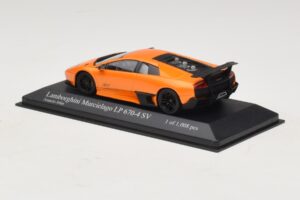 Lamborghini Murcielago LP670-4 SV Оранжев Металик Minichamps 1:43 400103942 Метал — снимка 3 от 5
