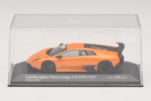 Lamborghini Murcielago LP670-4 SV Оранжев Металик Minichamps 1:43 400103942 Метал — снимка 4 от 5