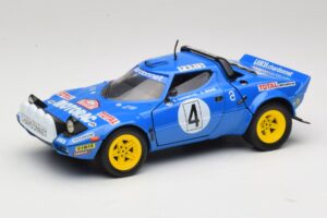 Lancia Stratos HF #4 B. Darniche / A. Mahe Rally Monte Carlo 1979 Solido 1:18 9019 Метал