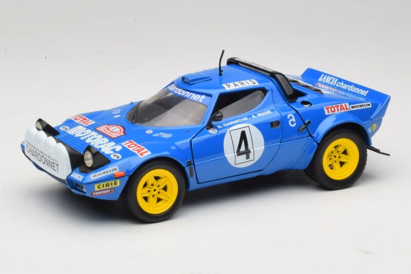 Lancia Stratos HF #4 B. Darniche / A. Mahe Rally Monte Carlo 1979 Solido 1:18 9019 Метал