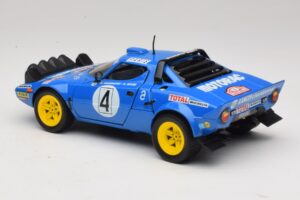 Lancia Stratos HF #4 B. Darniche / A. Mahe Rally Monte Carlo 1979 Solido 1:18 9019 Метал — снимка 7 от 8
