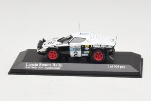 Lancia Stratos Rally #2 M. Alen / I. Kivimaki RAC Rally 1979 Minichamps 1:43 430791202 Метал