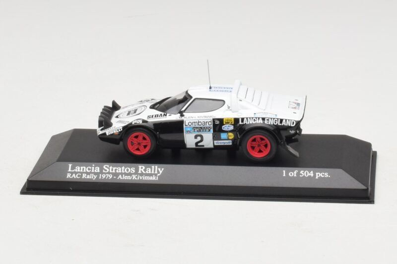 Lancia Stratos Rally #2 M. Alen / I. Kivimaki RAC Rally 1979 Minichamps 1:43 430791202 Метал