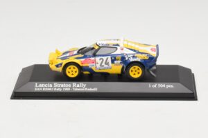 Lancia Stratos Rally #24 F. Tabaton / Radaelli San Remo Rally 1980 Minichamps 1:43 430801224 Метал