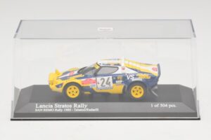 Lancia Stratos Rally #24 F. Tabaton / Radaelli San Remo Rally 1980 Minichamps 1:43 430801224 Метал — снимка 4 от 5