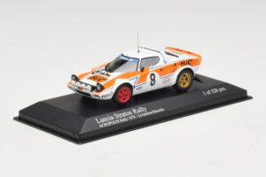 Lancia Stratos Rally #8 Livieratos / Manolis Acropolis Rally 1978 Minichamps 1:43 430781208 Метал — снимка 2 от 5
