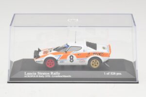 Lancia Stratos Rally #8 Livieratos / Manolis Acropolis Rally 1978 Minichamps 1:43 430781208 Метал — снимка 4 от 5