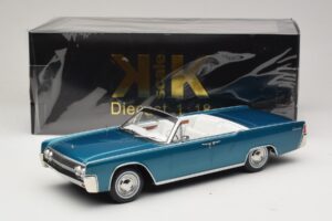 Lincoln Continental Convertible Тюркоазено Металик KK-Scale 1:18 KKDC181524 Метал — снимка 7 от 7