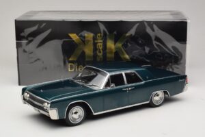 Lincoln Continental Тъмнозелен Металик Matrix Reloaded & Revolutions KK-Scale 1:18 KKDC181481 Метал — снимка 6 от 6