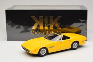 Maserati Ghibli Spyder Жълт KK-Scale 1:18 KKDC181303 Метал — снимка 7 от 7