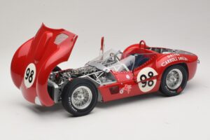 Maserati Tipo 61 #98 C. Shelby Times Mirror GP For Sportscars 1960 Minichamps 1:12 120601298 Метал — снимка 2 от 8