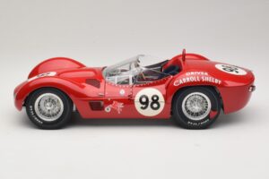 Maserati Tipo 61 #98 C. Shelby Times Mirror GP For Sportscars 1960 Minichamps 1:12 120601298 Метал — снимка 3 от 8
