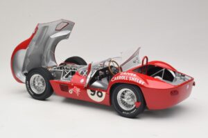 Maserati Tipo 61 #98 C. Shelby Times Mirror GP For Sportscars 1960 Minichamps 1:12 120601298 Метал — снимка 5 от 8