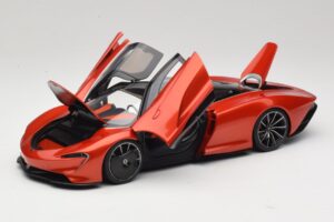 McLaren Speedtail Volcano Orange AUTOart 1:18 76088 Композит — снимка 2 от 8