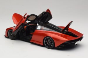 McLaren Speedtail Volcano Orange AUTOart 1:18 76088 Композит — снимка 5 от 8