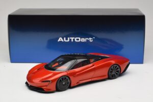 McLaren Speedtail Volcano Orange AUTOart 1:18 76088 Композит — снимка 8 от 8