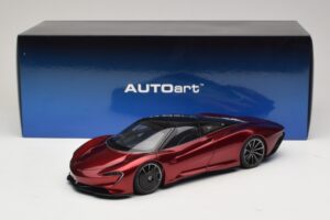 McLaren Speedtail Volcano Red AUTOart 1:18 76087 Композит — снимка 8 от 8