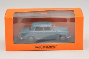 Mercedes 180 W120 Син Maxichamps 1:43 940033102 Метал — снимка 5 от 5