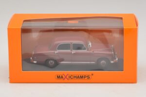 Mercedes 180 W120 Червен Maxichamps 1:43 940033101 Метал — снимка 5 от 5