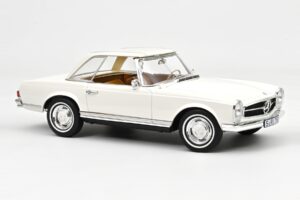 Mercedes 230 SL W113 Pagoda Бял Norev 1:12 123800 Метал — снимка 2 от 3