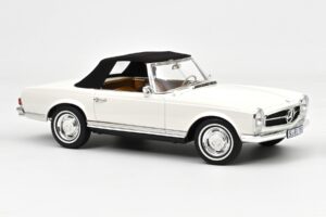 Mercedes 230 SL W113 Pagoda Бял Norev 1:12 123800 Метал — снимка 3 от 3