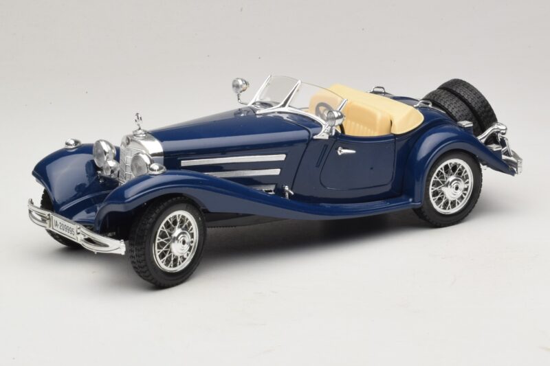 Mercedes 500K Родстер Син Bburago 1:20 3070 Метал