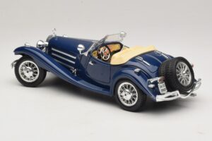 Mercedes 500K Родстер Син Bburago 1:20 3070 Метал — снимка 7 от 8
