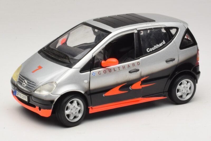 Mercedes A-Class W168 D. Coulthard Сребърен Maisto 1:18 35841 Метал