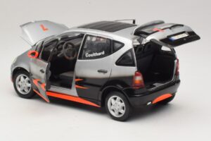 Mercedes A-Class W168 D. Coulthard Сребърен Maisto 1:18 35841 Метал — снимка 5 от 8